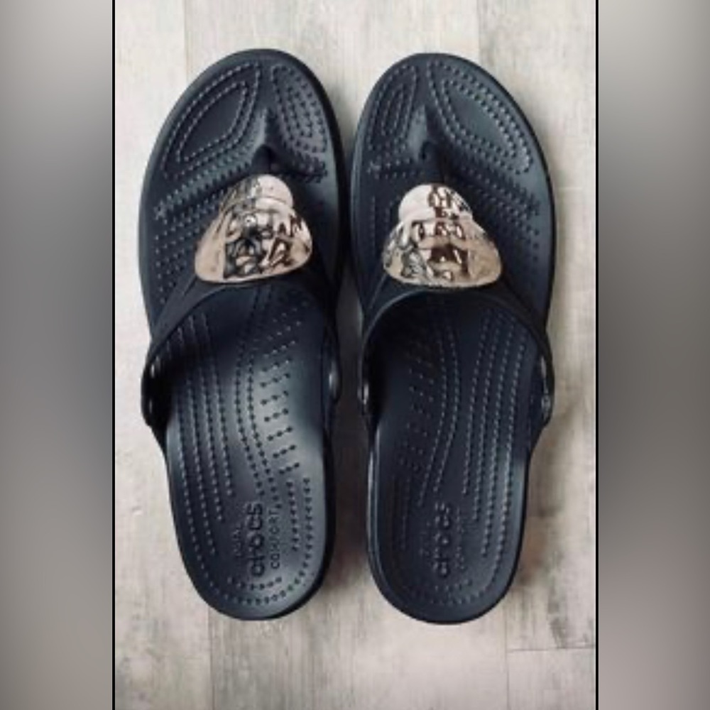 Crocs flip flops